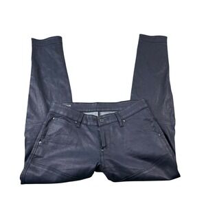 G-Star Raw Deep Blue Waxed Feel 5620 3D Skinny Men's Jeans Size 31x32